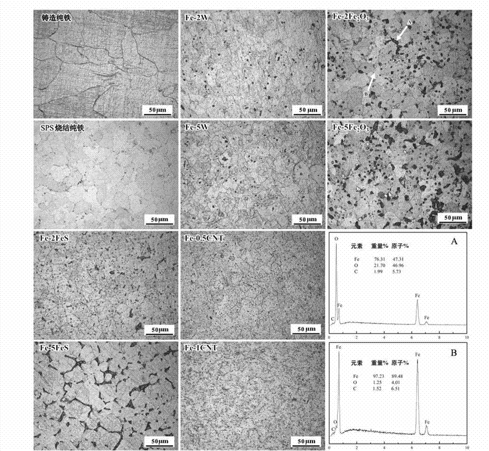 Iron-based composite material used for full-degradation cardiovascular support and preparation method thereof