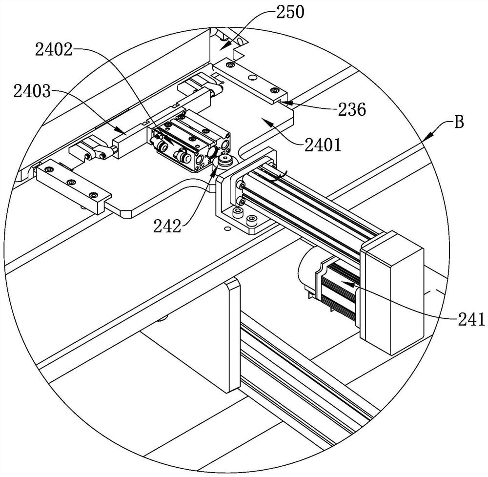 A seat frame barrier cotton automatic covering device