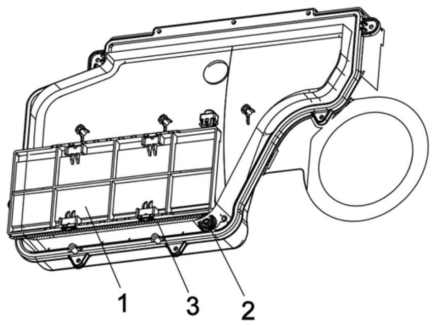 Condensation door of clothes dryer, condensation door opening and closing control method, and clothes dryer