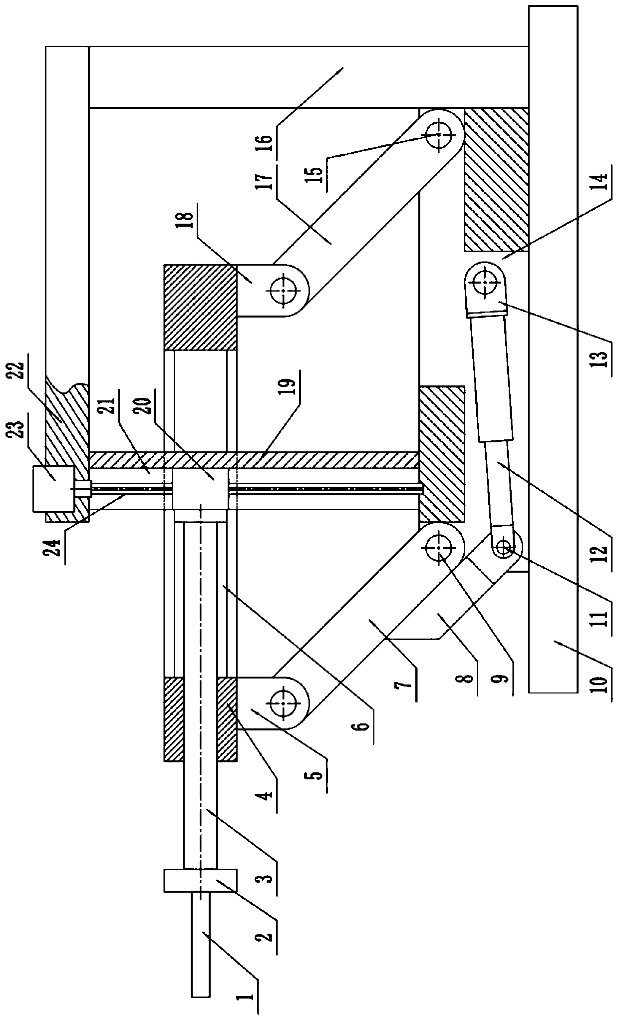 A Parallel Lifting Mechanism for Clamps of a Forging Manipulator