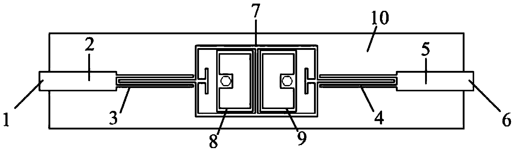 Toroidal cavity resonator based ultra wide band (UWB) notch filter