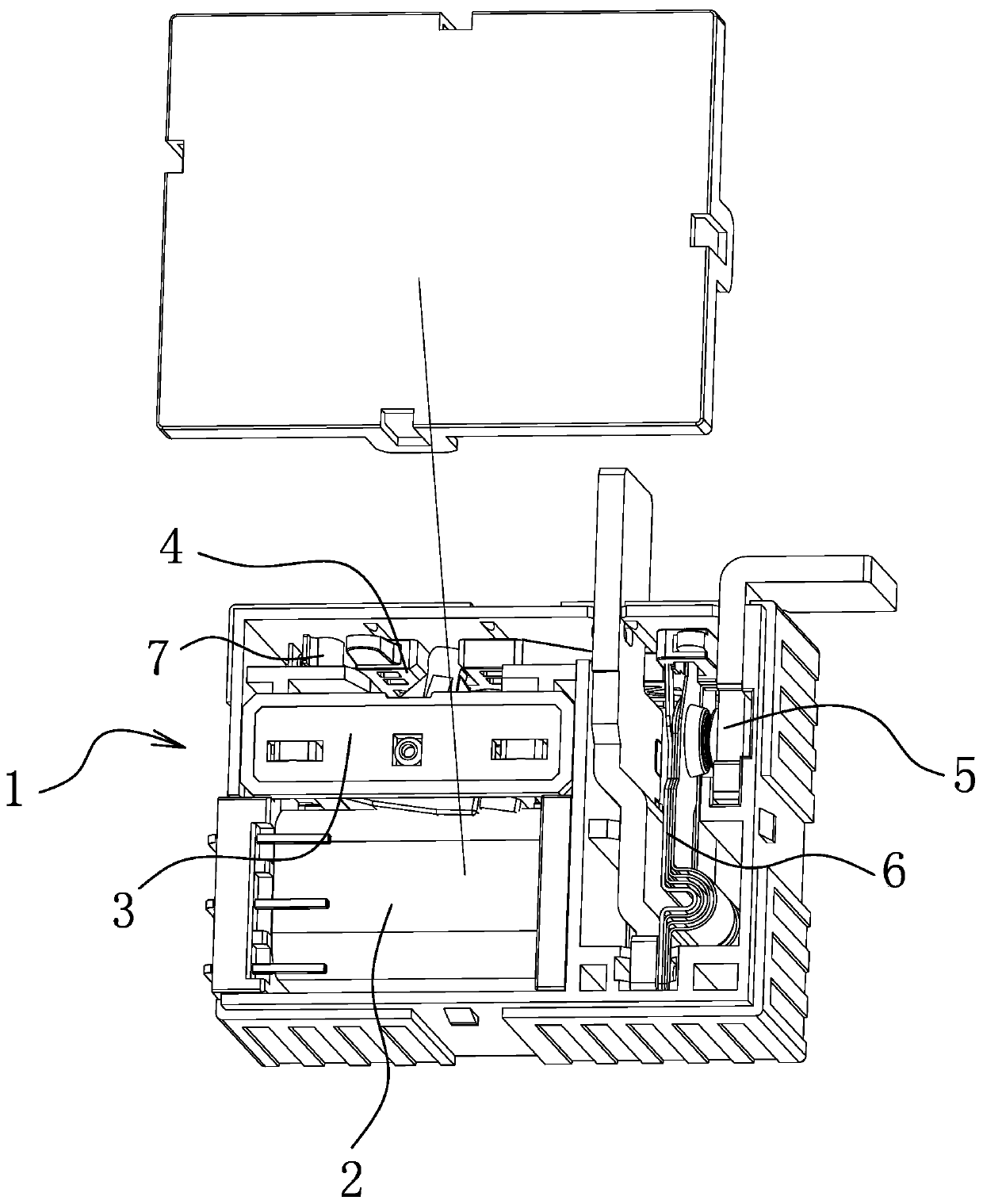 Double Contact Latching Relay