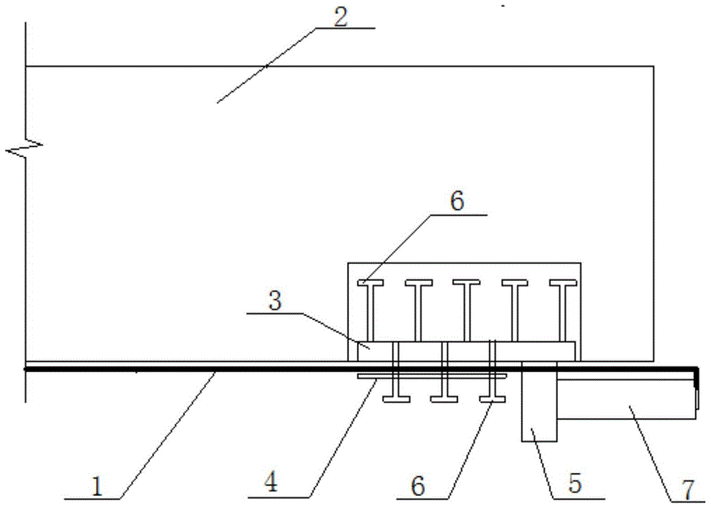 Fiber board tensioning device and fiber board tensioning method