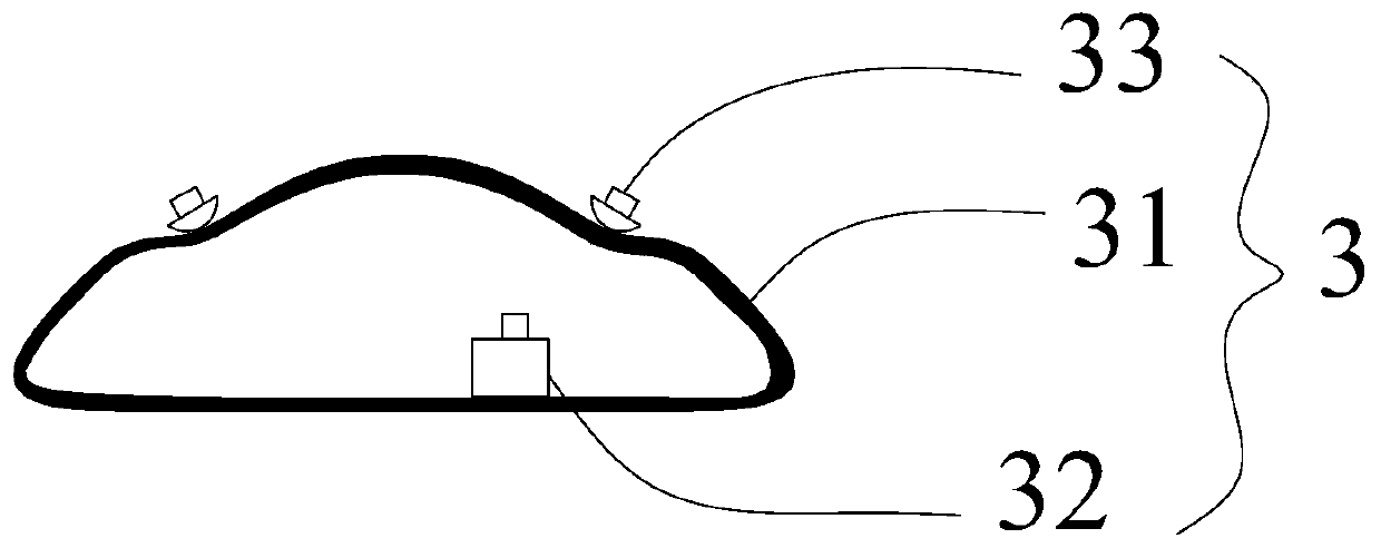 A telescopic rack type anti-tipping device and system for tank trucks