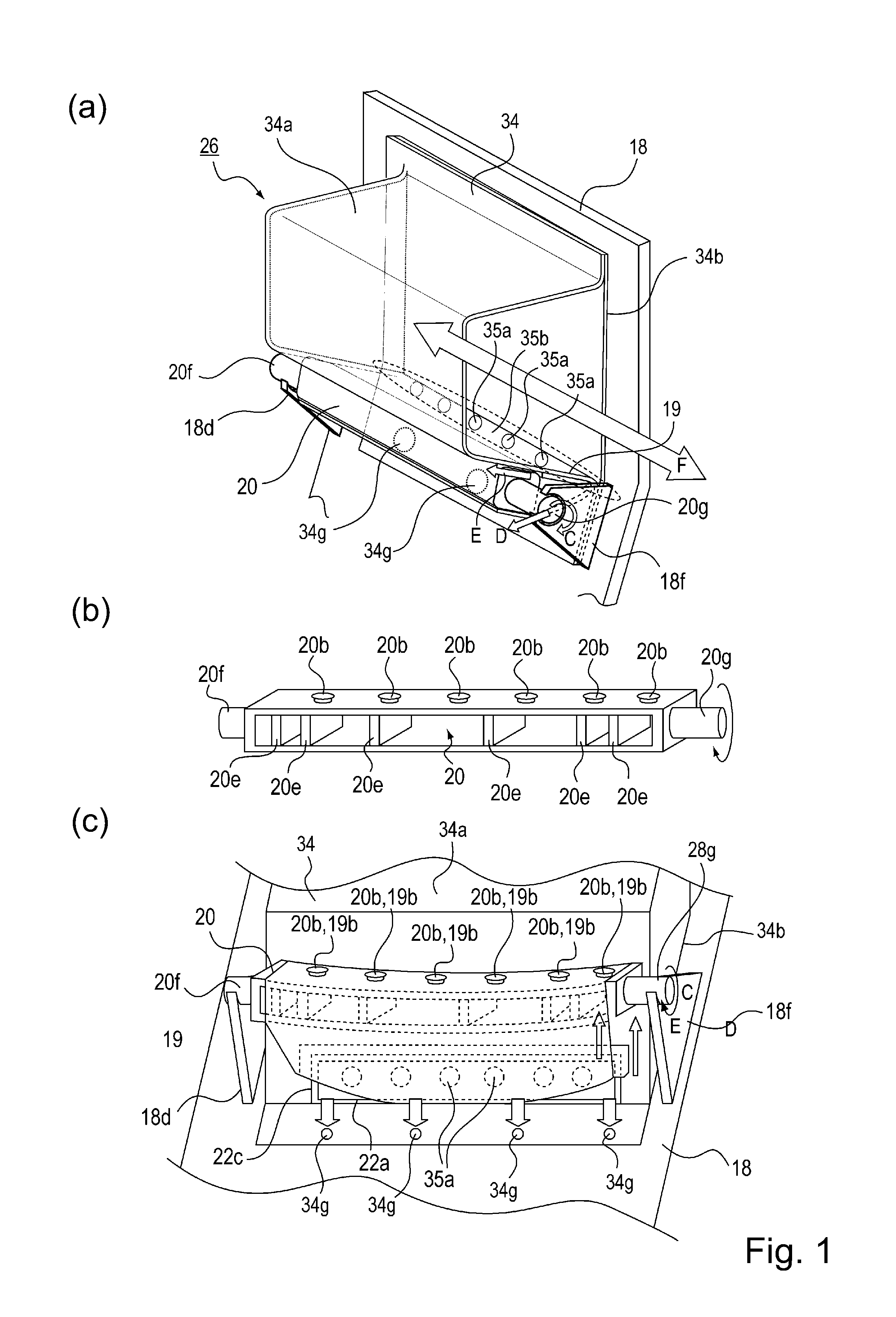 Developer accommodating unit, developing device, process cartridge and electrophotographic image forming apparatus