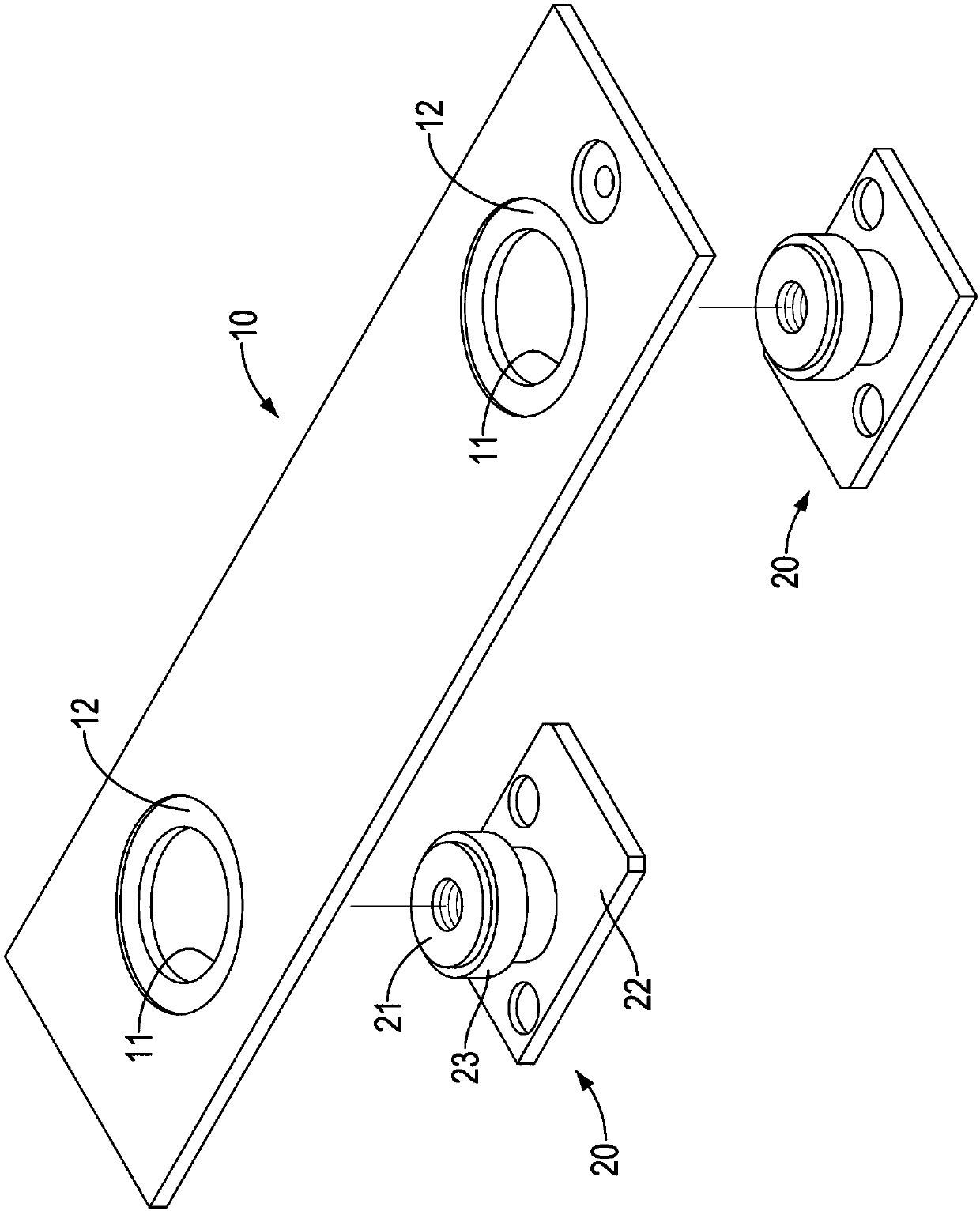 Power battery cover plate and manufacturing method thereof