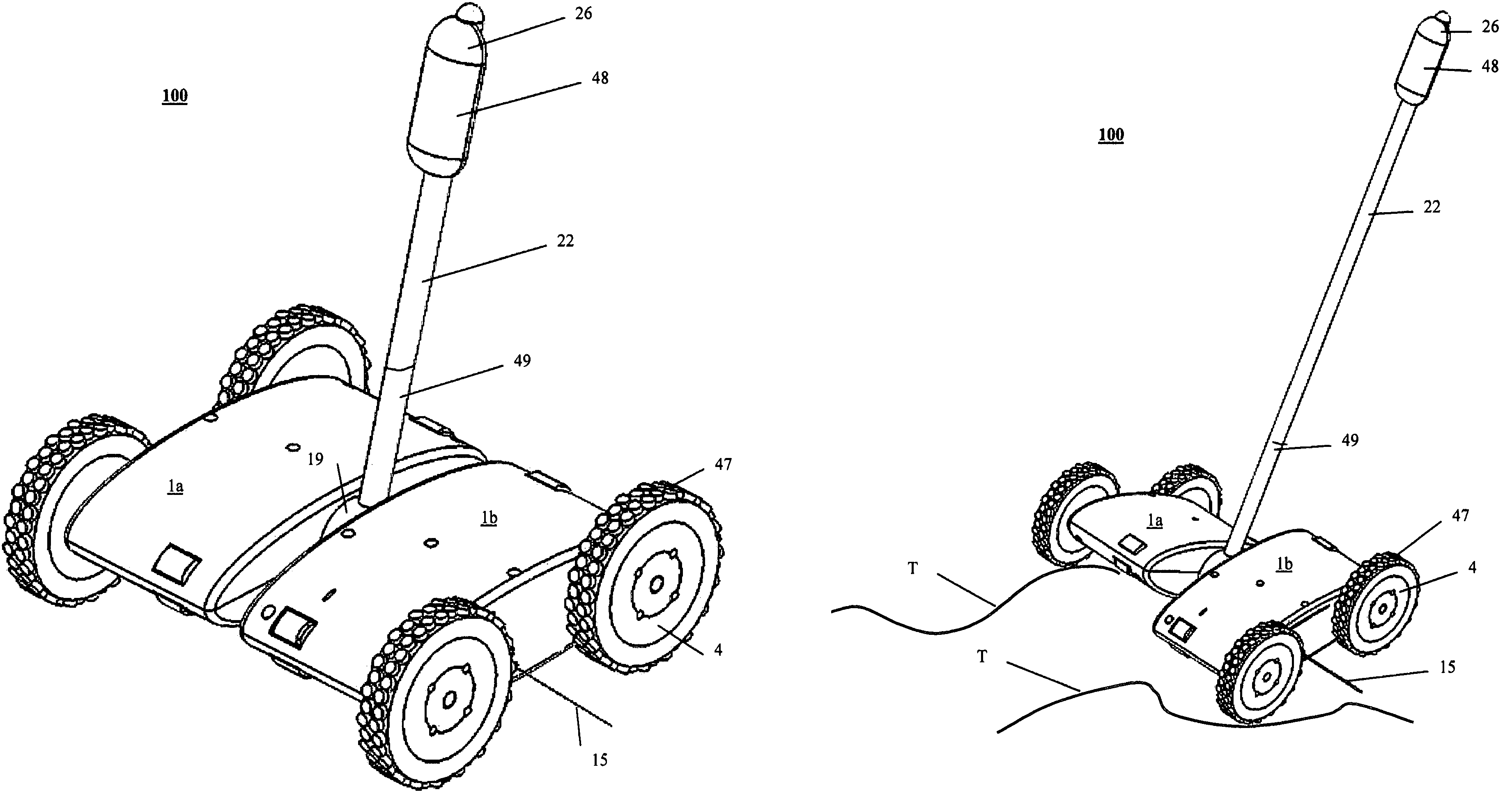 Rugged terrain robot