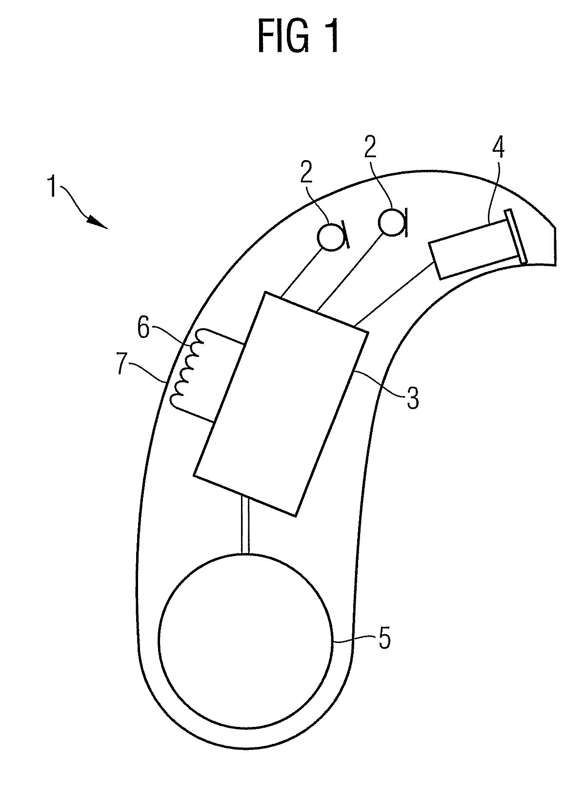 Hearing aid and energy charger as well as associated method