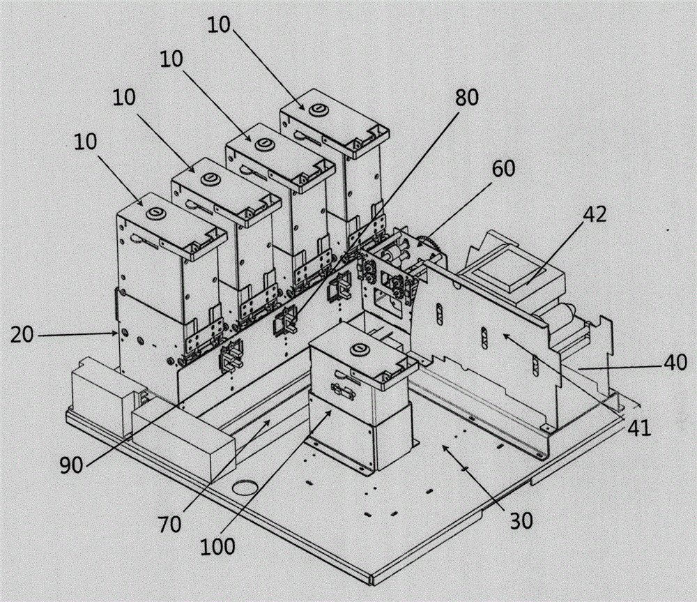 Parallel multi-card box apparatus