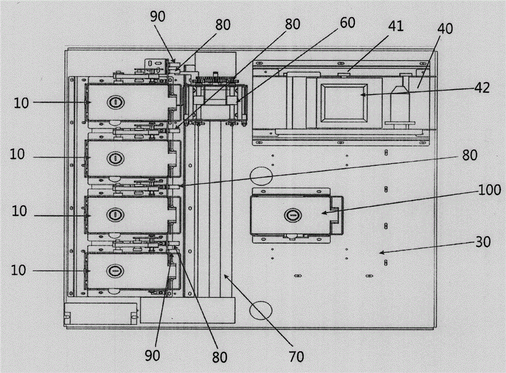 Parallel multi-card box apparatus