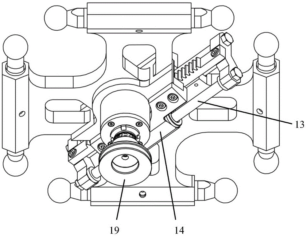 A rack-and-pinion four-degree-of-freedom high-speed parallel robot