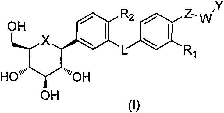 C-aryl glucoside derivative, as well as medical composition, preparation method and application thereof