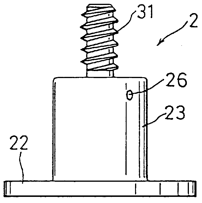 Adhesive-dispensing fastener