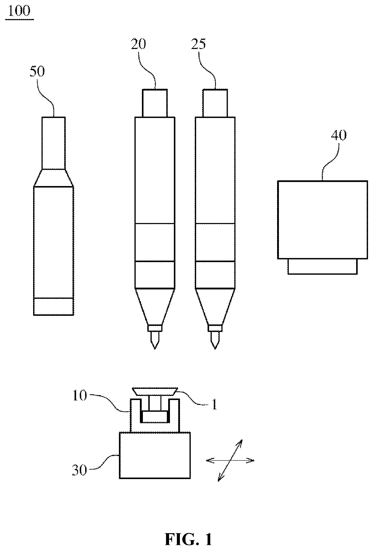 Method for applying multi-component curable composition