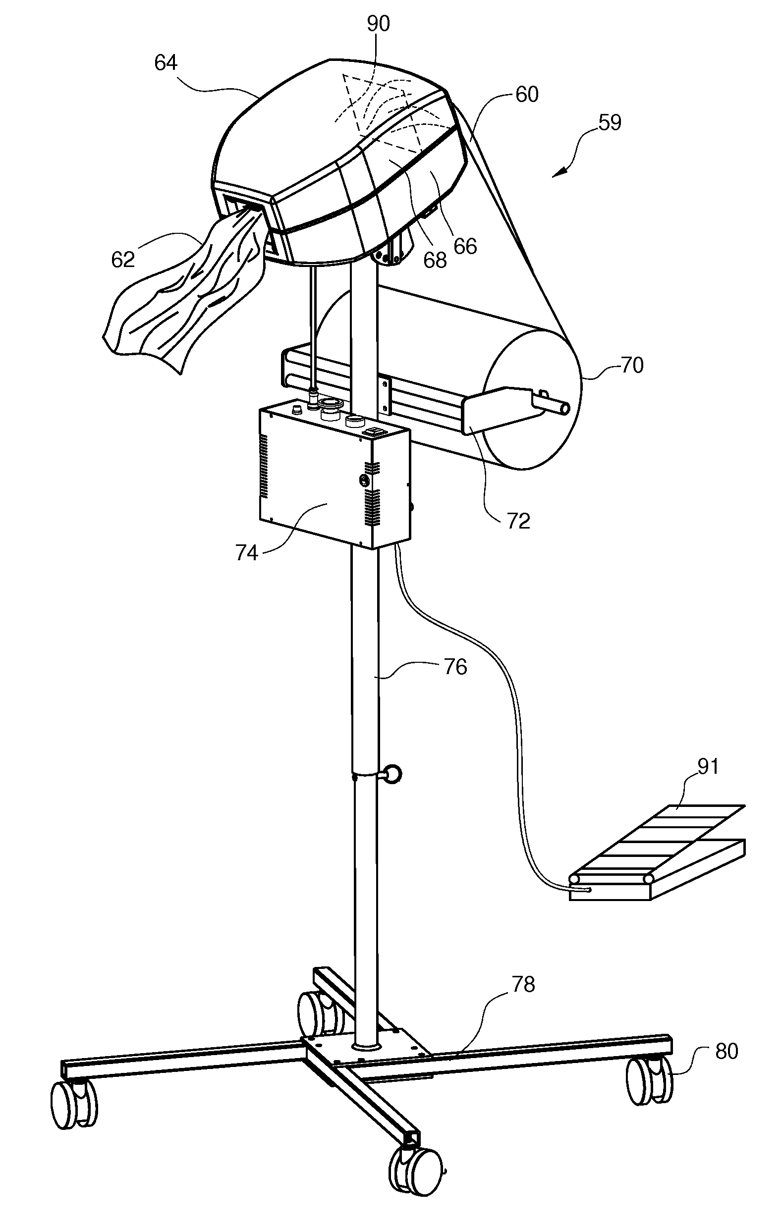 Apparatus, systems and methods for producing cushioning material