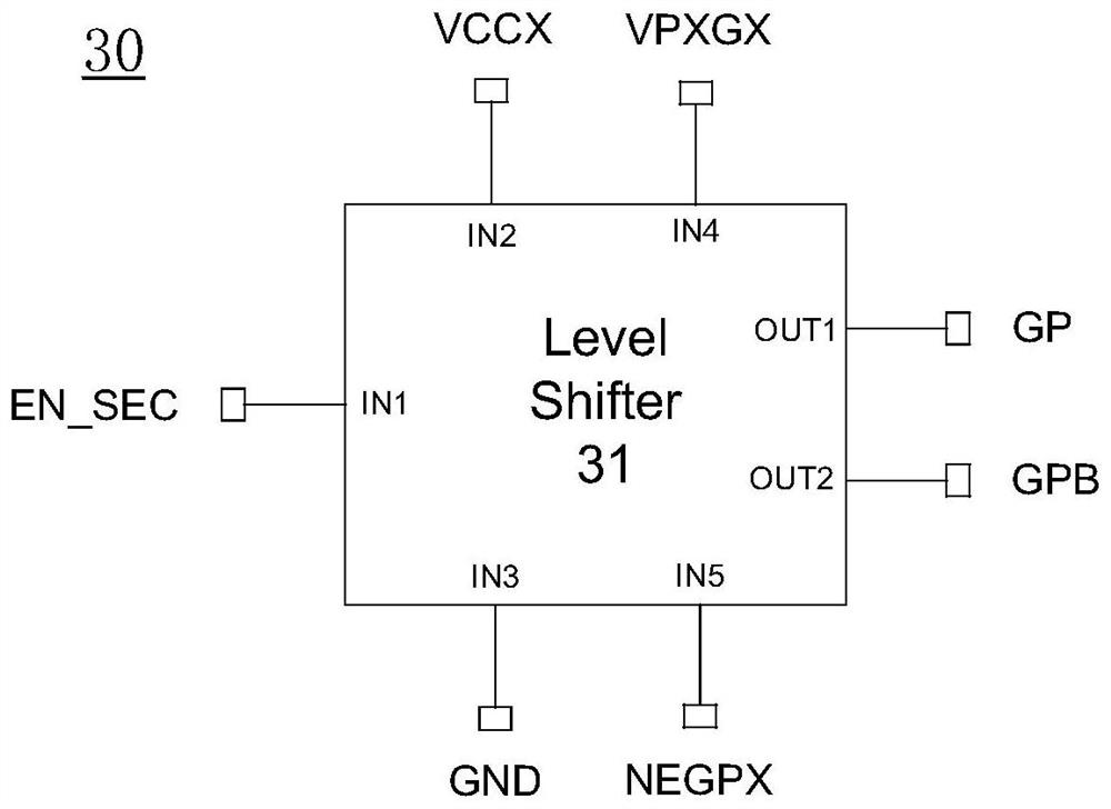 Word line output gating circuit