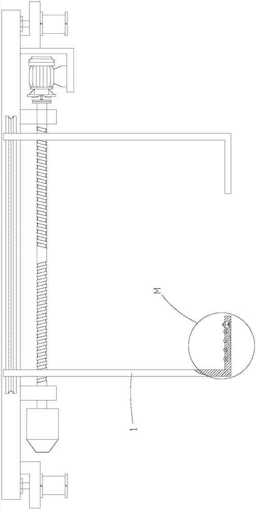 Low-speed movement gripping and transferring robot arm bearing gripper