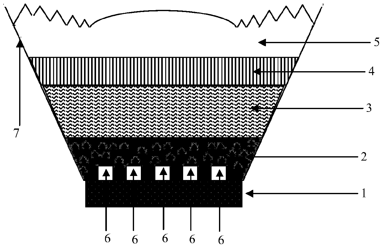 A led white light source device