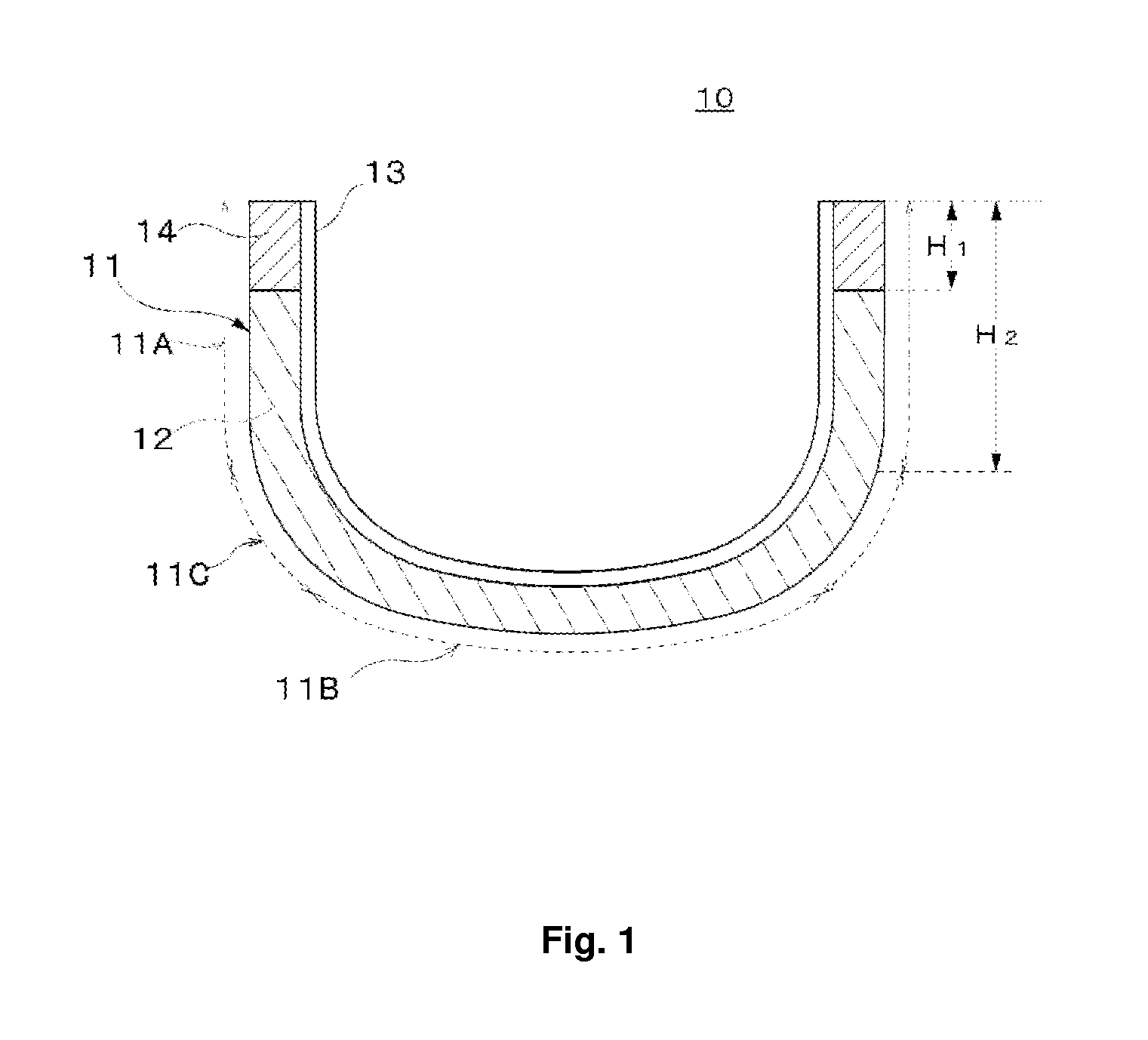 Composite crucible and method of manufacturing the same