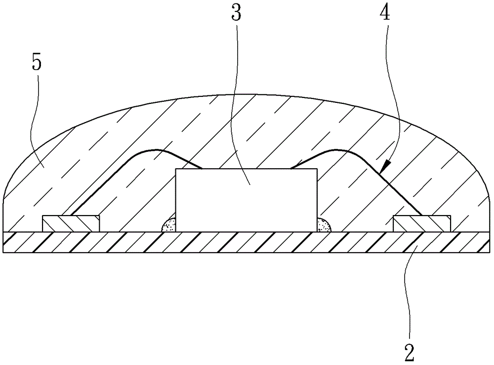 Packaged light-emitting diodes with high transmittance