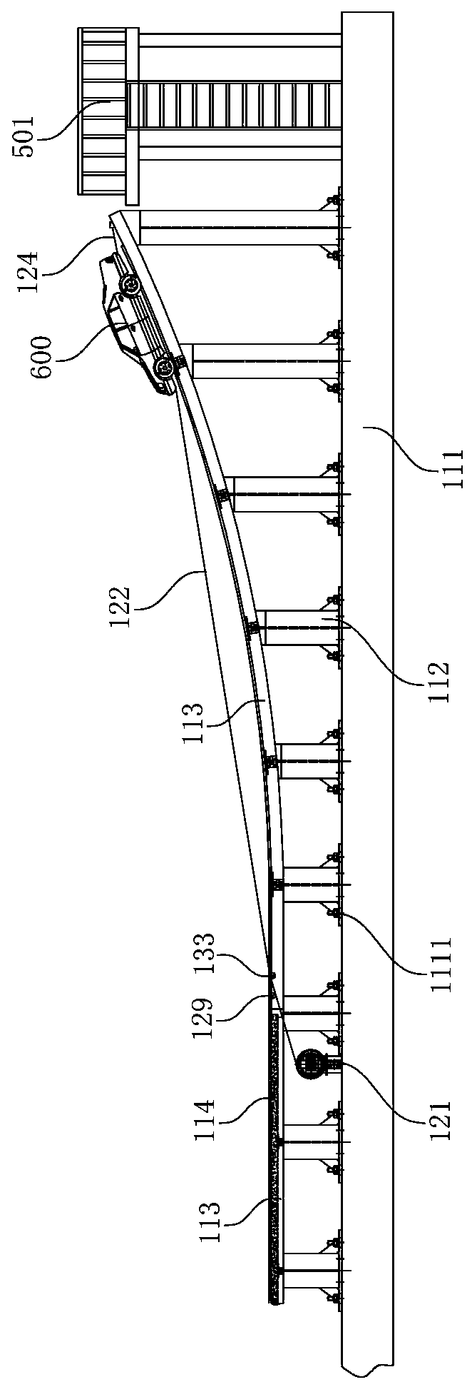 All-true scene collision detecting device and application method