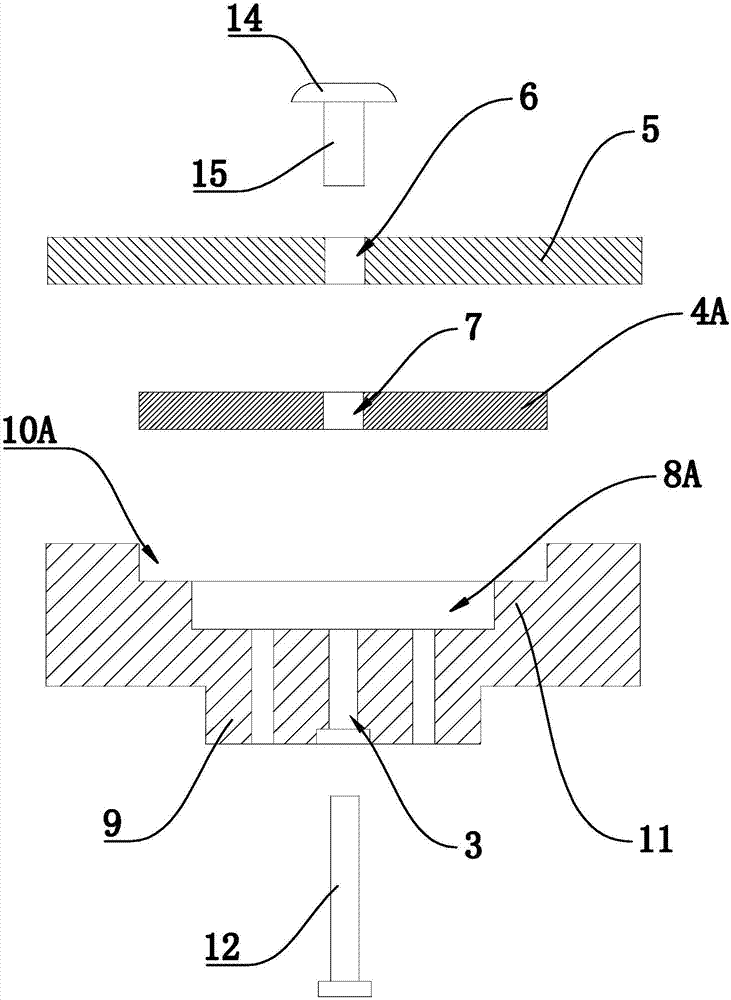 Resin button and processing method thereof