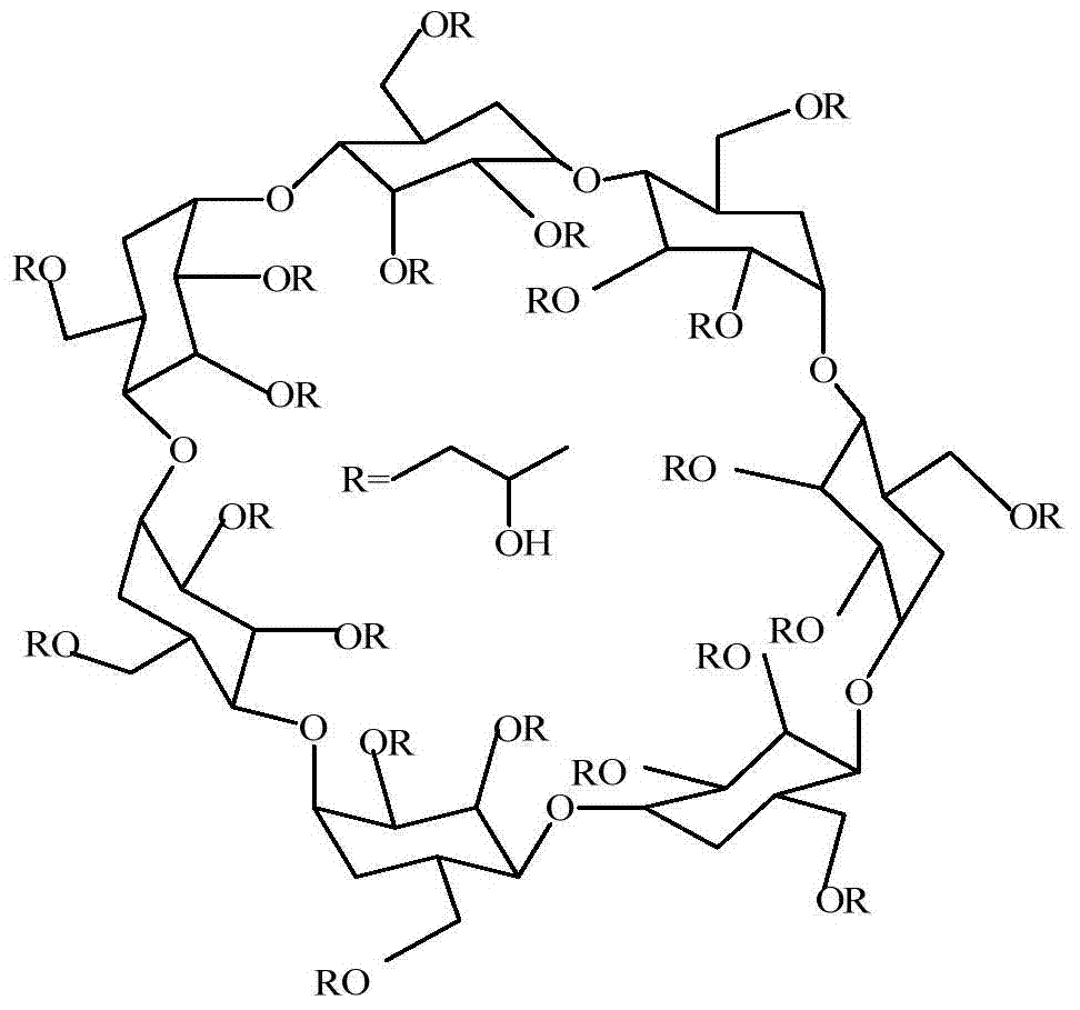 Hydroxypropyl-beta-cyclodextrin chiral composite membrane, and applications thereof