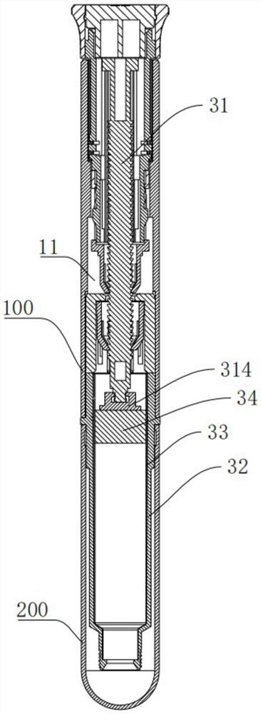 Dose-adjustable liquid medicine feeding device