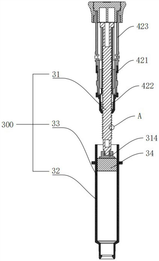 Dose-adjustable liquid medicine feeding device