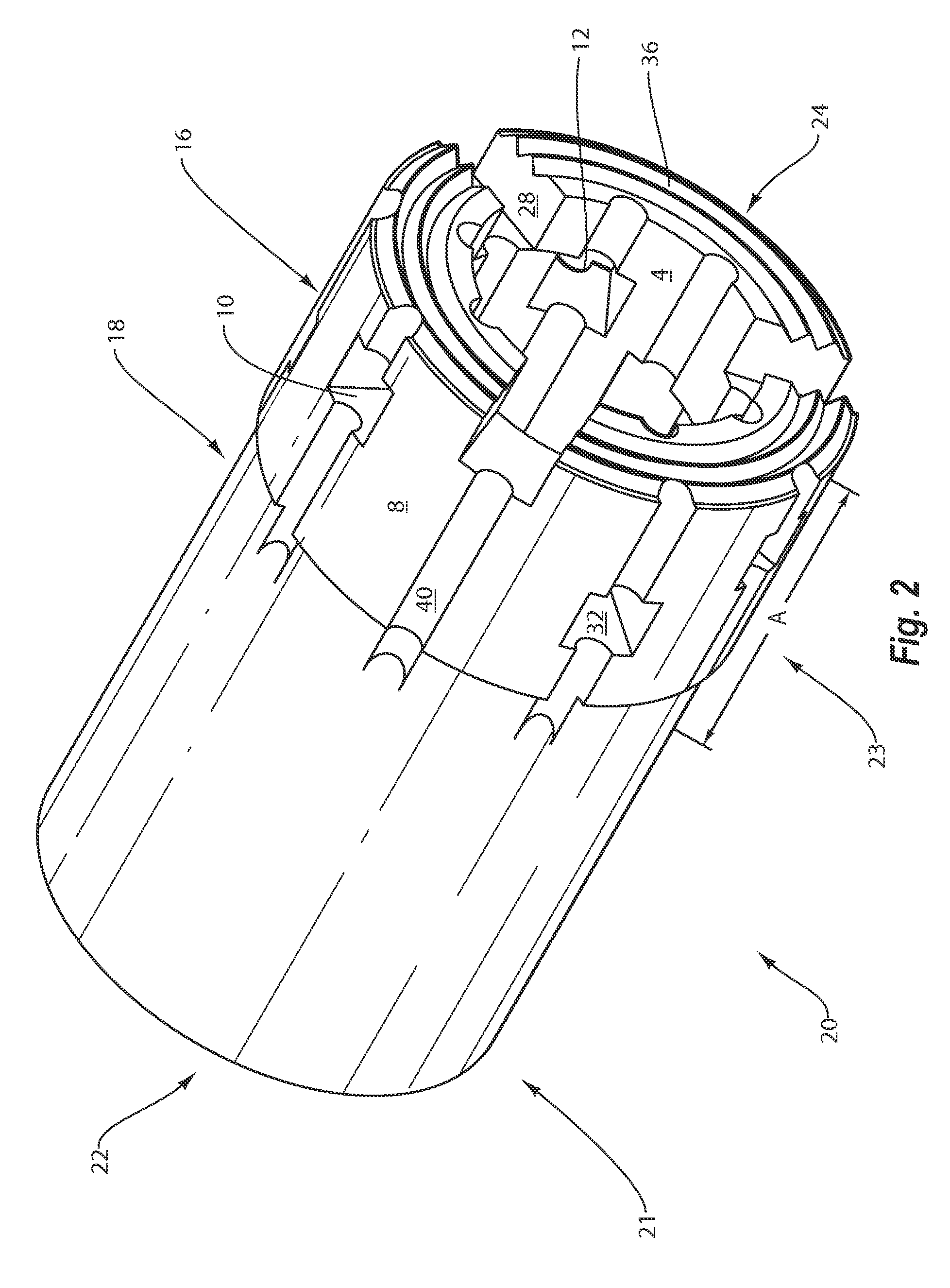 Drill bits with enclosed fluid slots