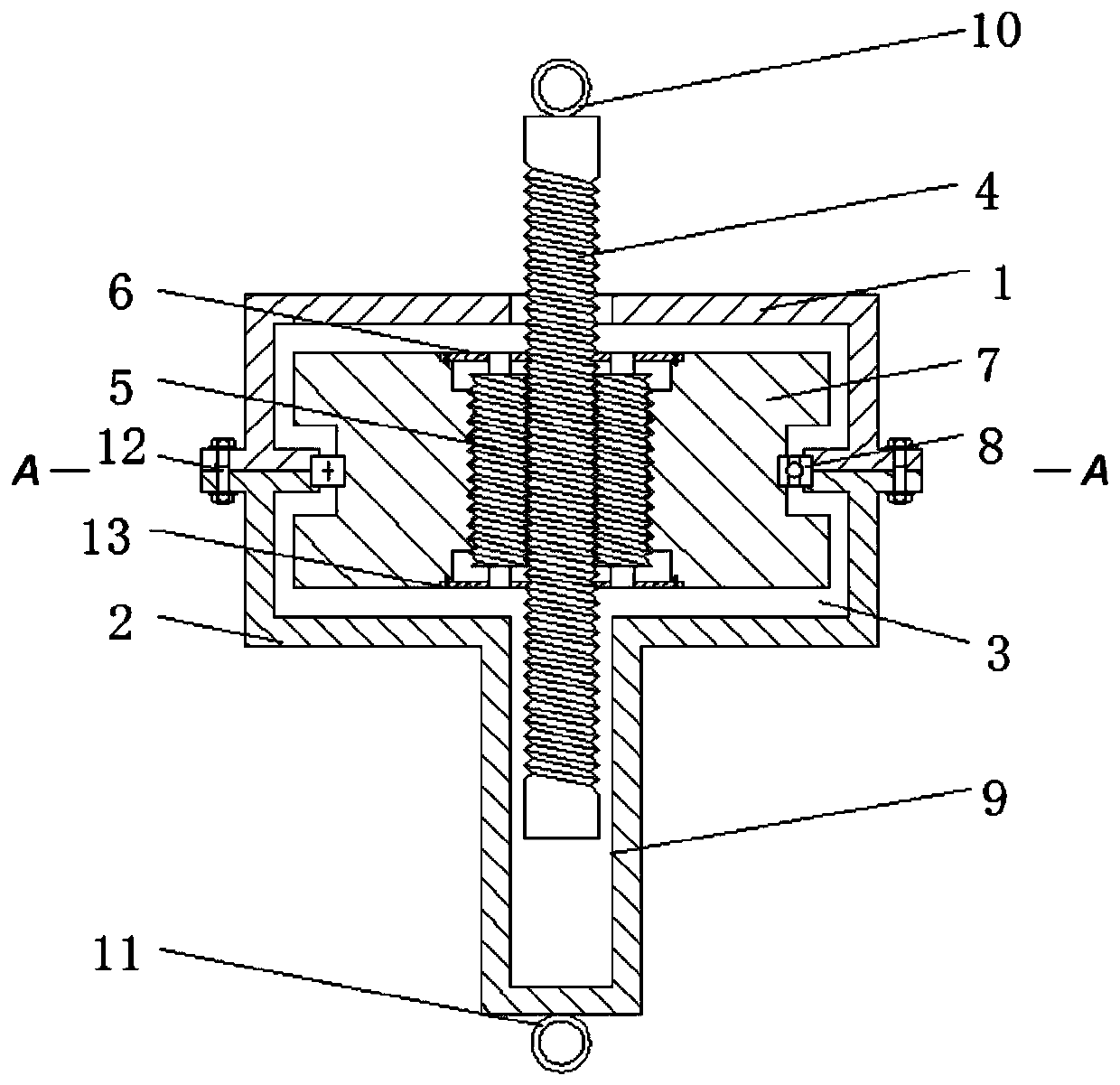 Planet roller screw type inerter and inertia coefficient calculating method thereof