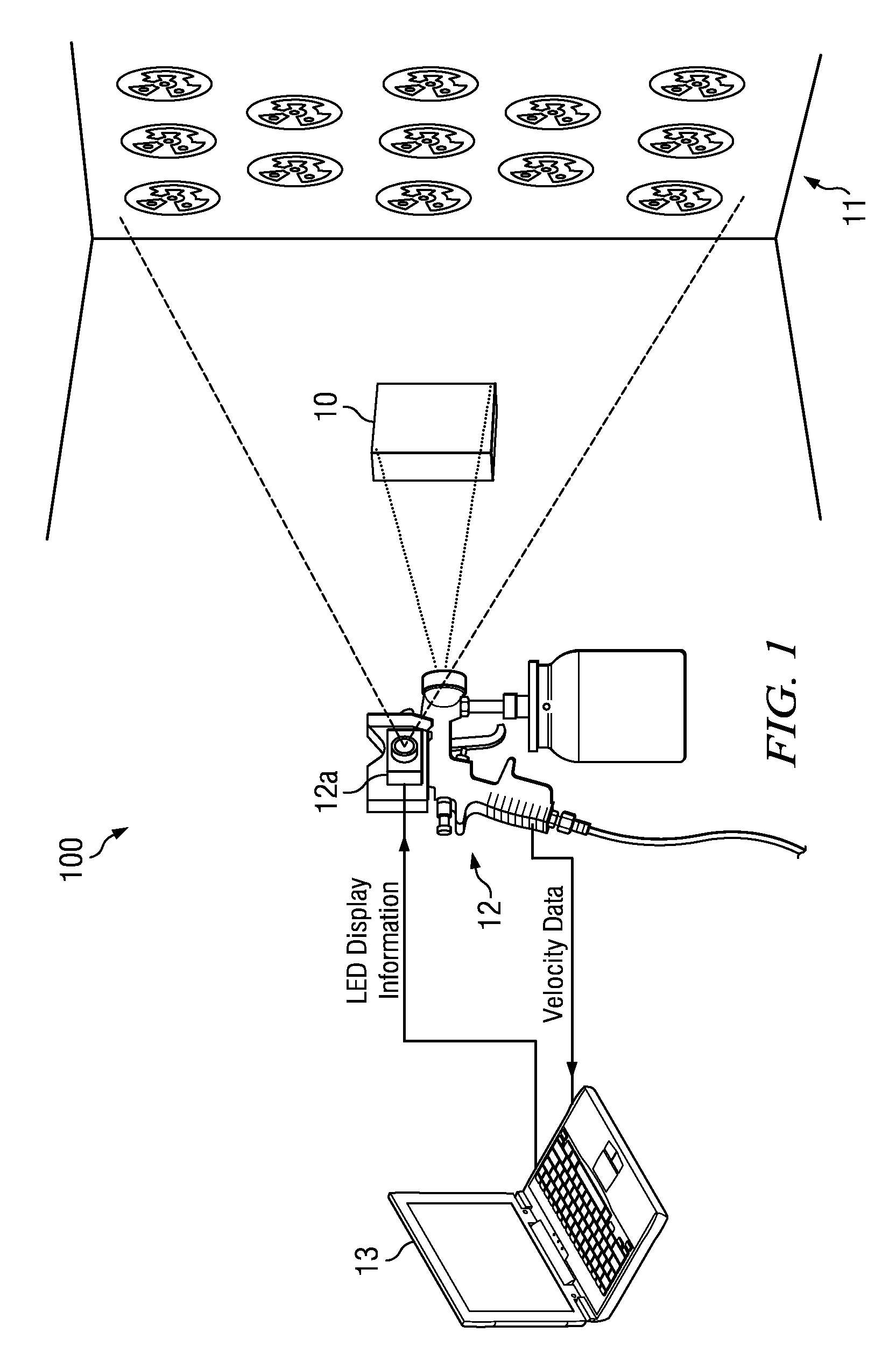 Optical Velocity Tracking for Paint Spray Gun