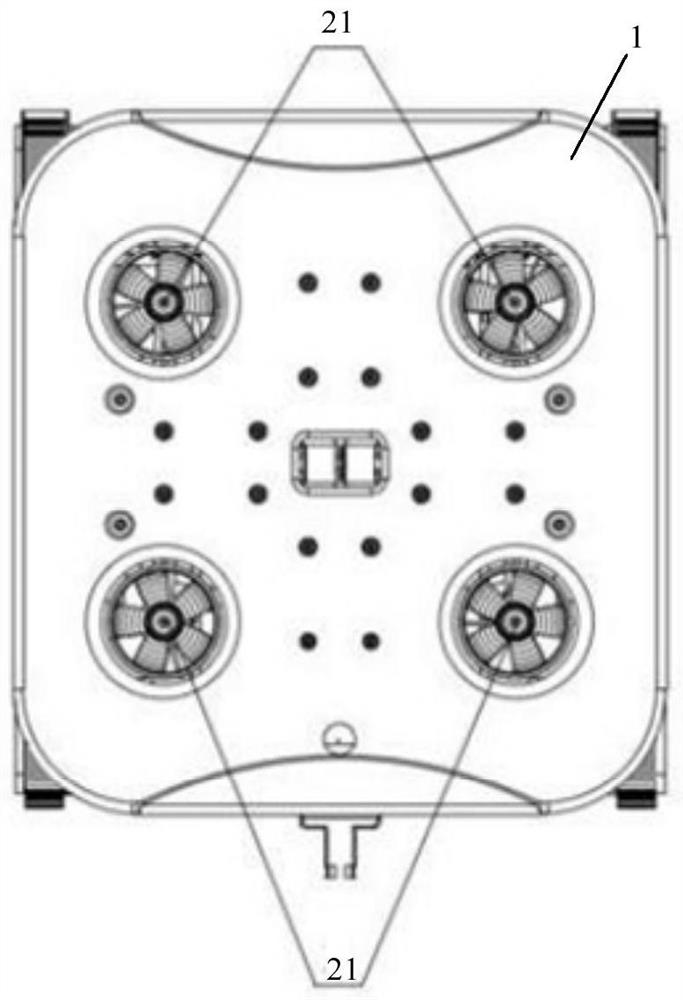 Underwater robot for cleaning marine biological pollutants of ship