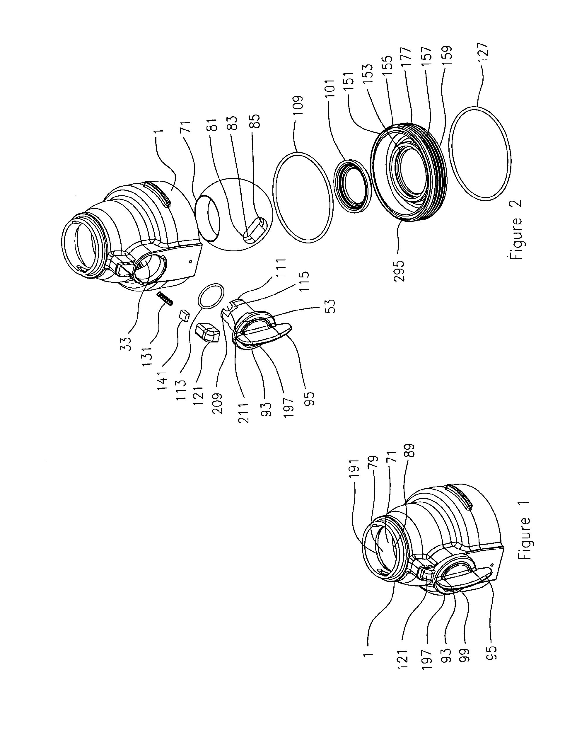 Medical waste disposal system assembly