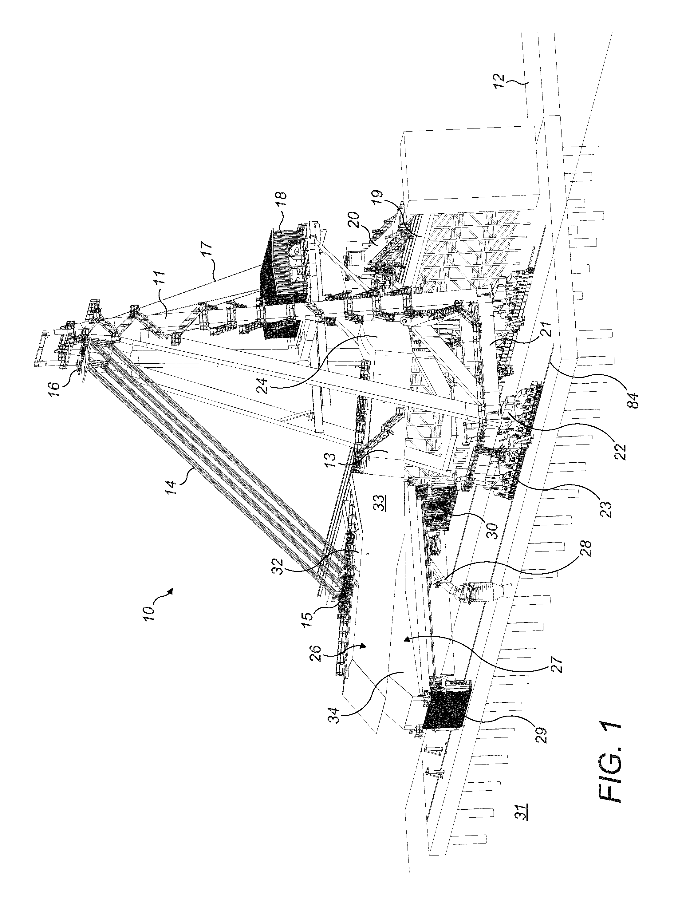 Cargo transporter loading assembly