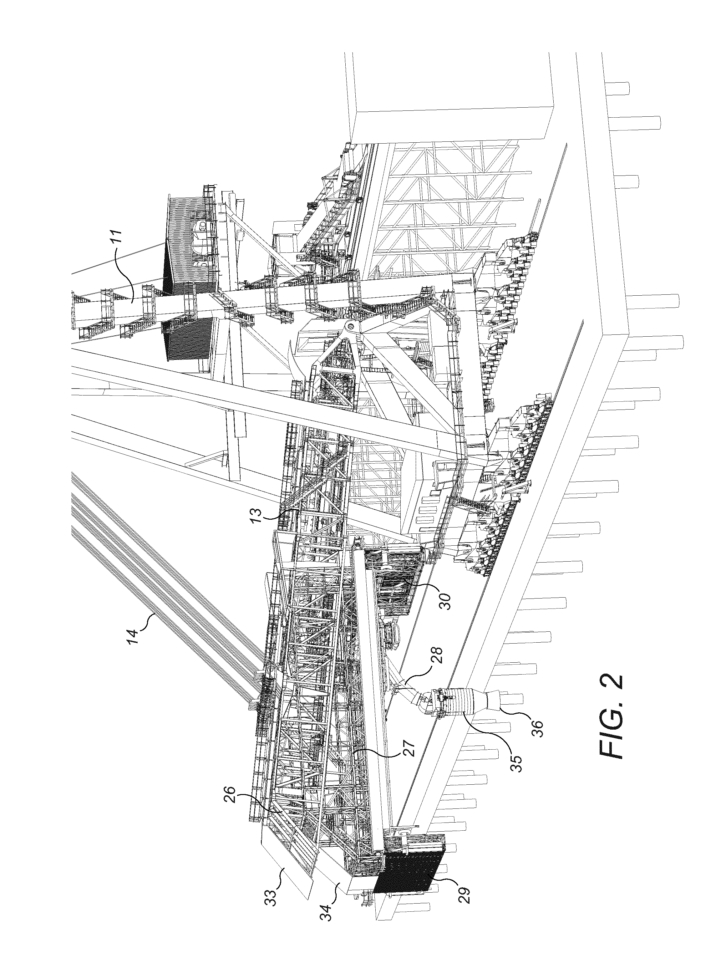 Cargo transporter loading assembly