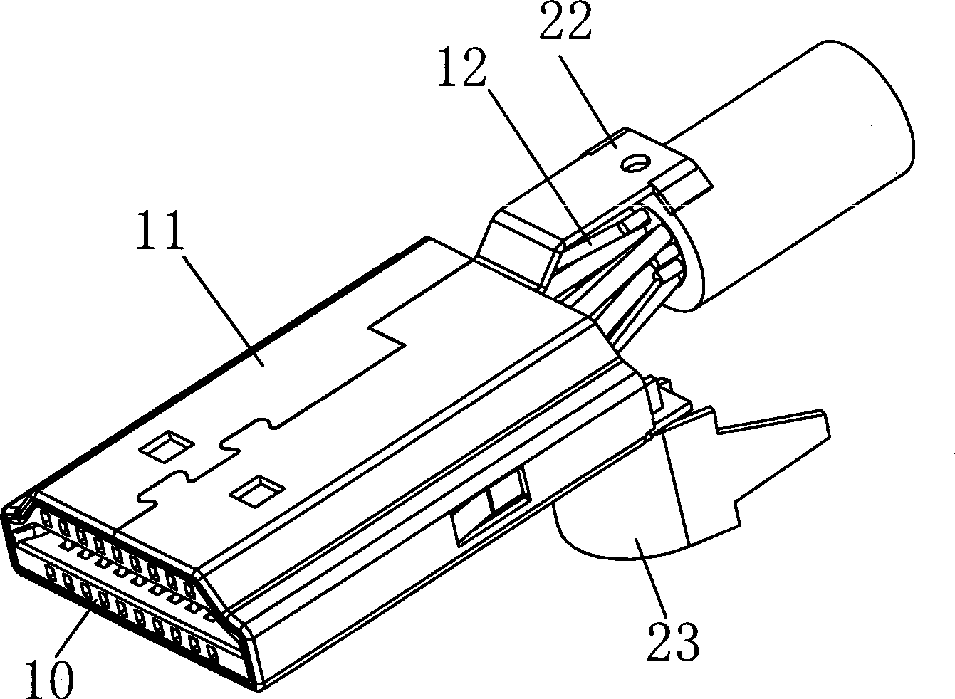 Puncture type terminal, electric connector and technique for producing the same