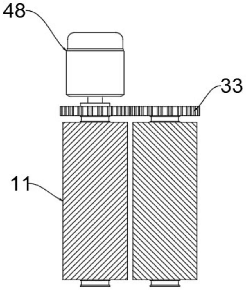 Production system for inorganic active wall body heat-preserving heat-insulating material