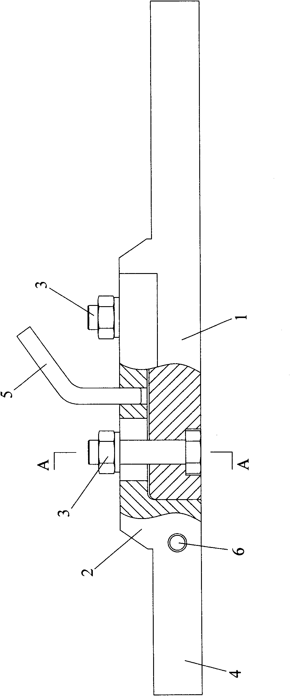 Method for replacing stopper rod on line for tundish and cross arm structure for replacing stopper rod