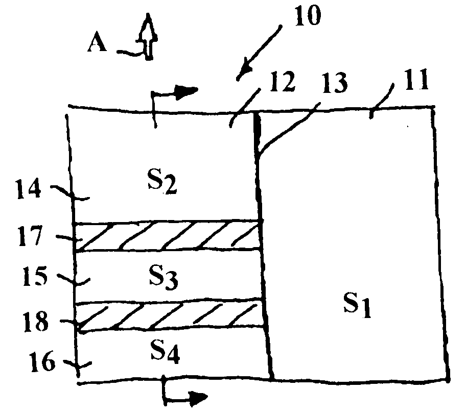 Hybrid-produced sheet metal element and method of producing same