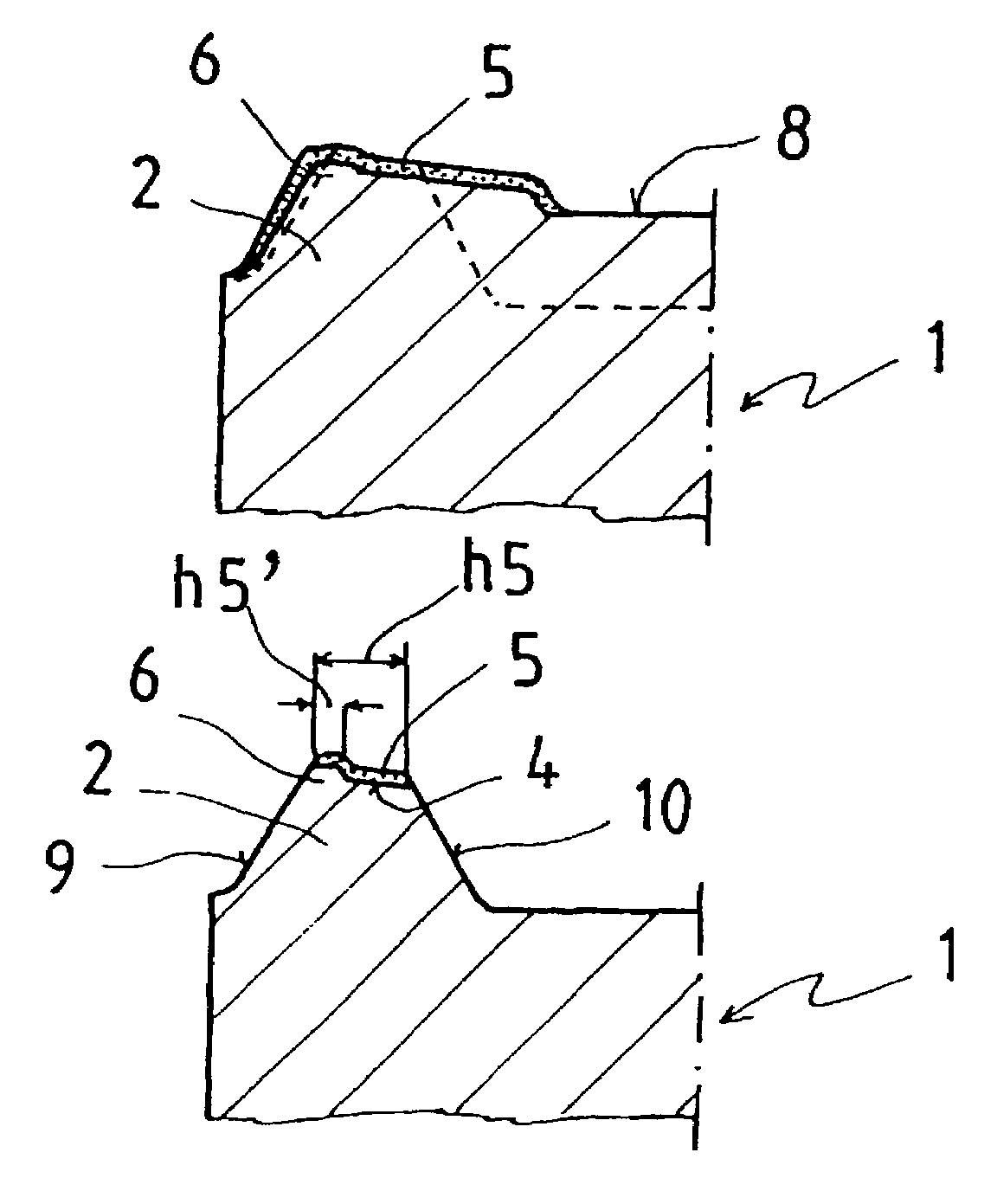 Oil-scraper piston ring and a method for producing an oil-scraper piston ring