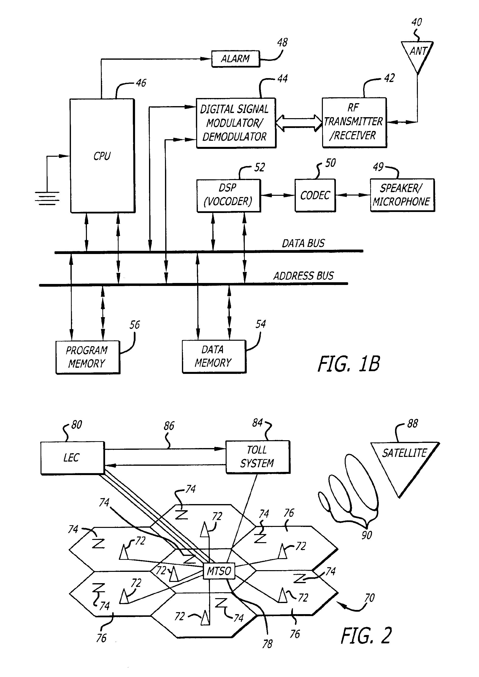Call receiving system apparatus and method having a dedicated switch