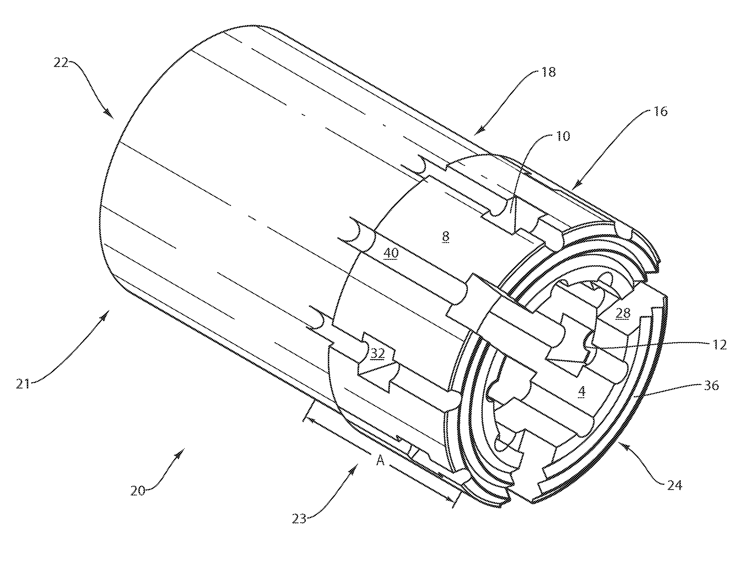 Drill bits with notches and enclosed slots