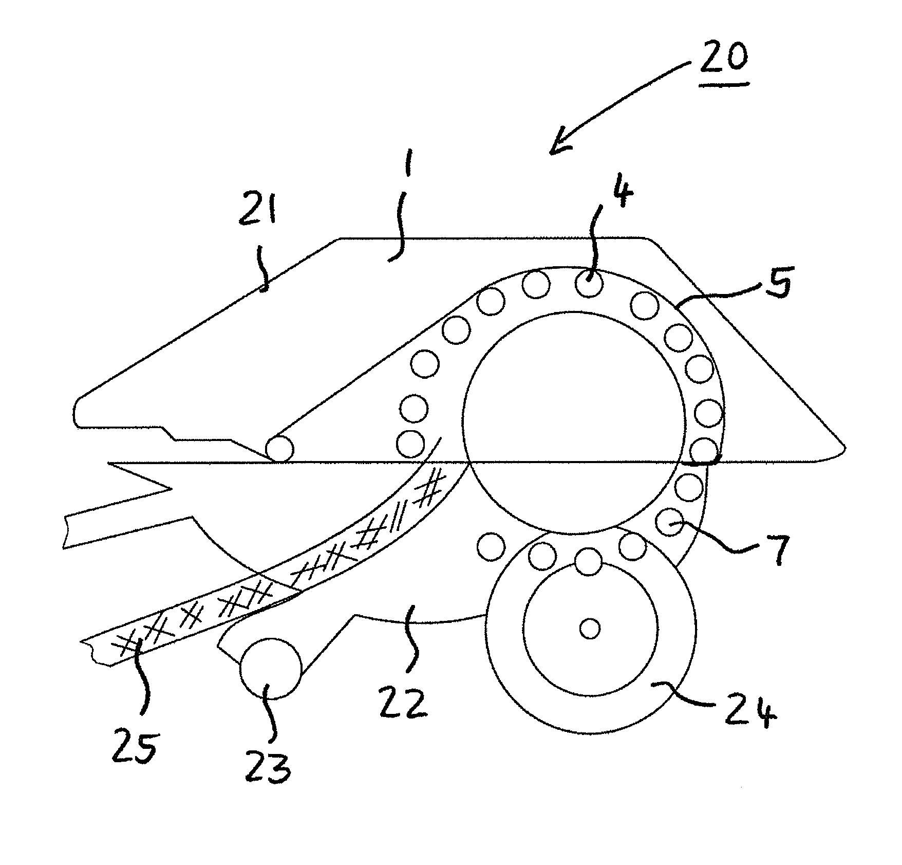 Combined method for compacting material into a bale and wrapping the bale and a combined baler and bale wrapping apparatus