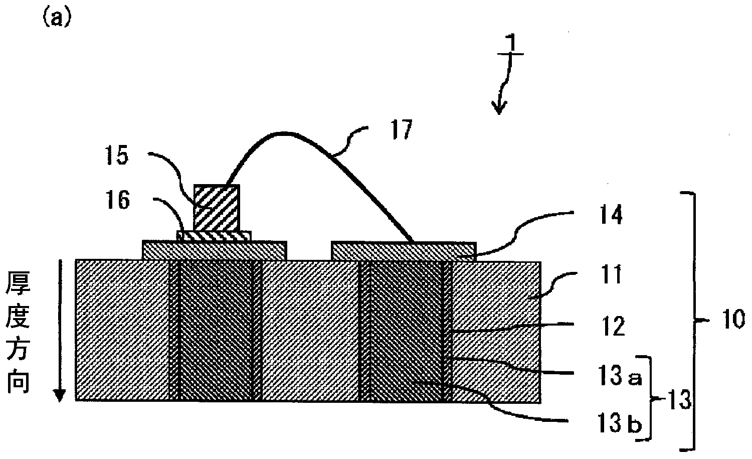 Circuit board and electronic device provided with same