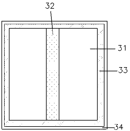 Special material mixing device for cement processing