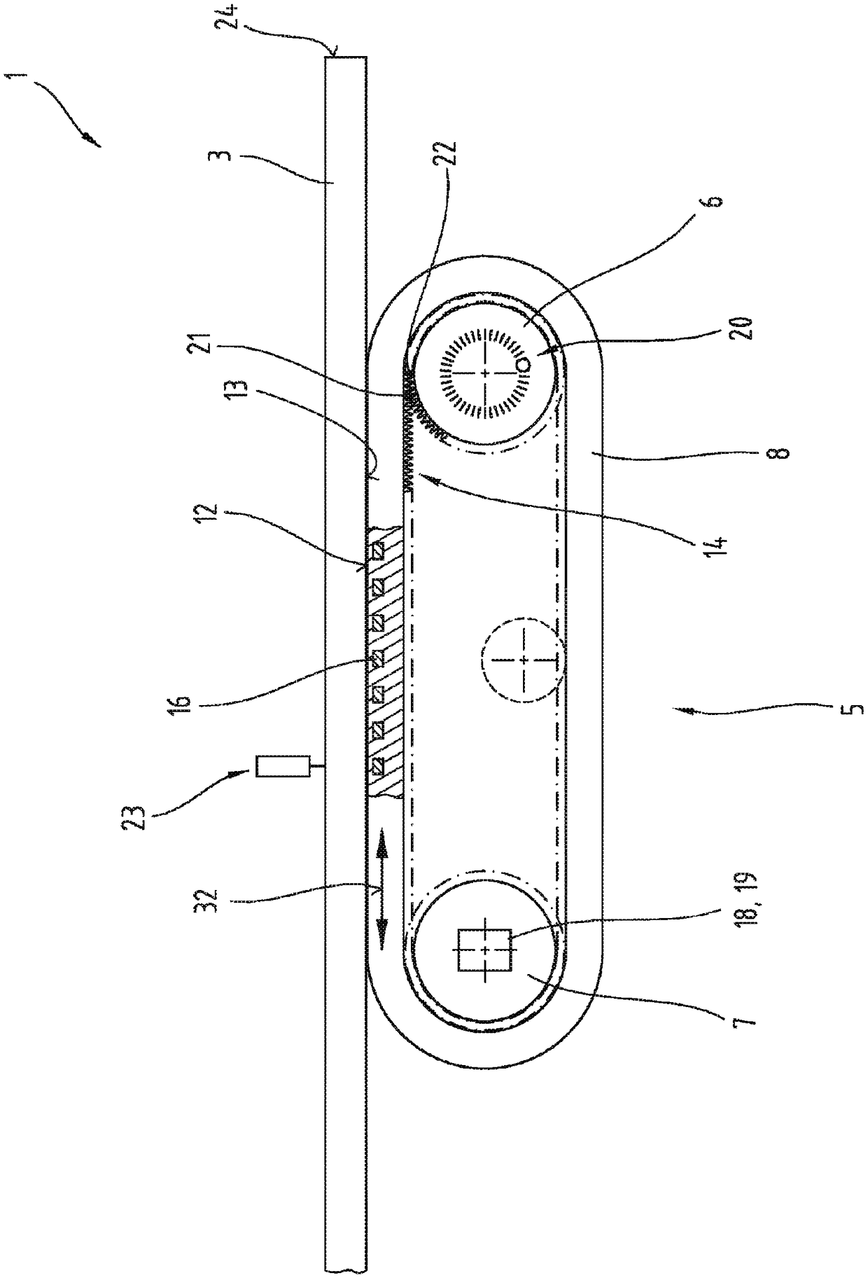 Production system for processing a wire material wound to form a wire reel, comprising a conveying means with permanent magnets