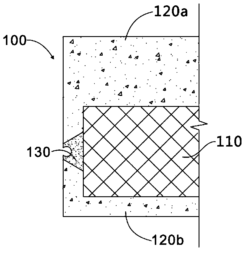 Composite sandwich heat-preservation plate with bridge cut-off heat insulation strip and manufacturing method of composite sandwich heat-preservation plate