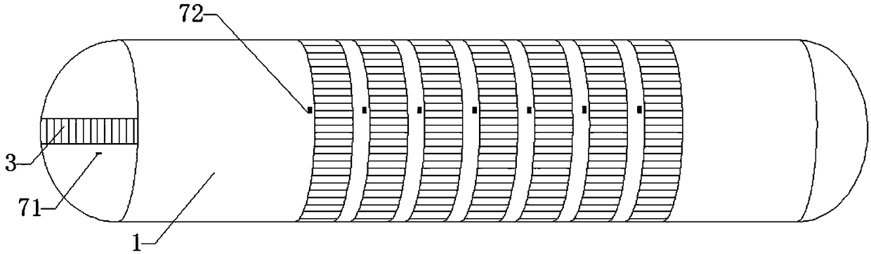 Connecting protection device for flexible graphite lightning protection ground