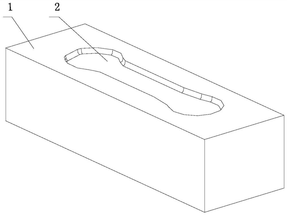 Welding forming method of wrench mold